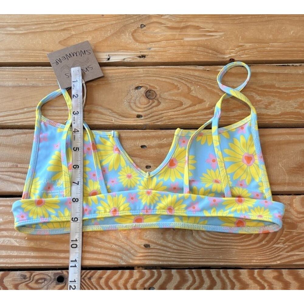 Swamis Swimwear NWT Women’s Daisy bikini size L Blue P9 - Picture 8 of 8